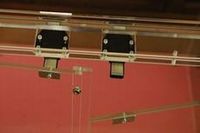 扉はプッシュ式マグネット