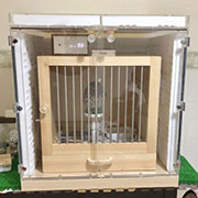 ケース内の二酸化炭素濃度を測定