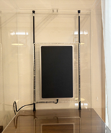 暖突の取り付け例